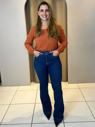 LUNENDER — CALÇA FEMININO ADULTO FLARE