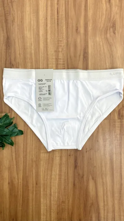 CUECA SLIP ALGODAO