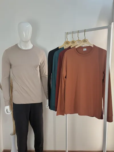 MALWEE — CAMISETA MASCULINO ADULTO MANGA LONGA