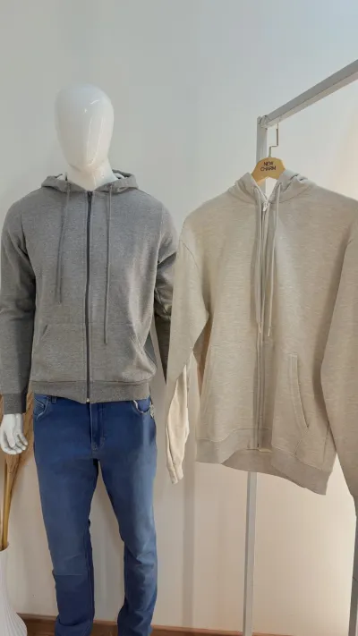 JAQUETA MASCULINO ADULTO C/CAPUZ