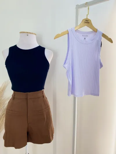 MALWEE — CROPPED FEMININO ADULTO SEM MANGA