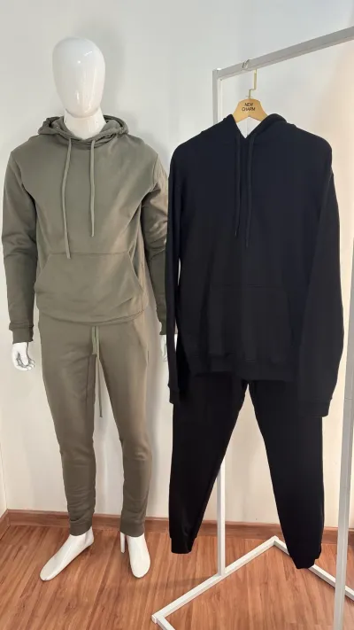 CONJUNTO MASCULINO ADULTO MOLETOM+CALÇA