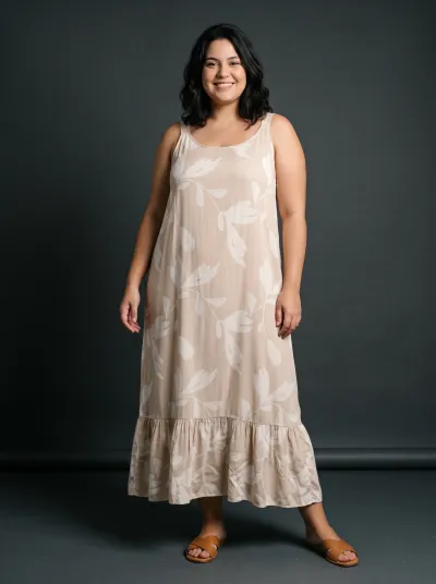 MALWEE — VESTIDO FEMININO C/ALÇA R709
