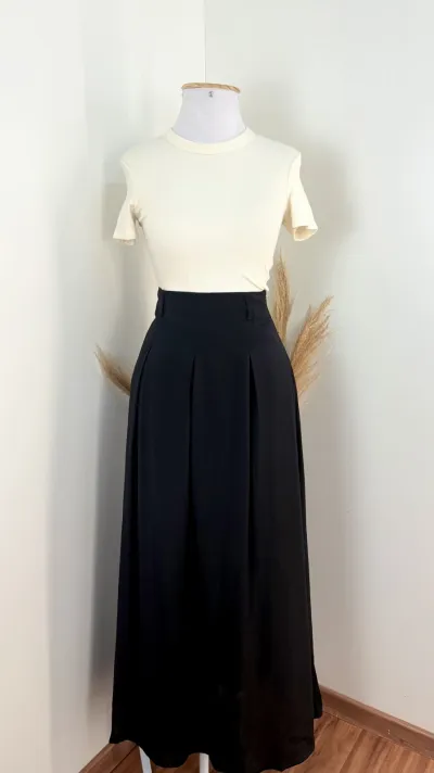 SAIA FEMININO MIDI EVASE