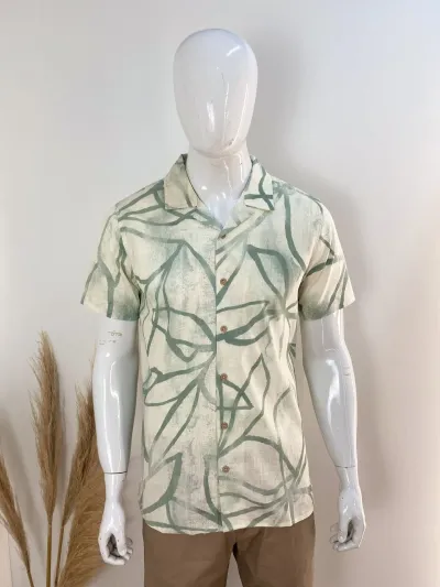 MALWEE — CAMISA MASCULINO ADULTO MANGA CURTA