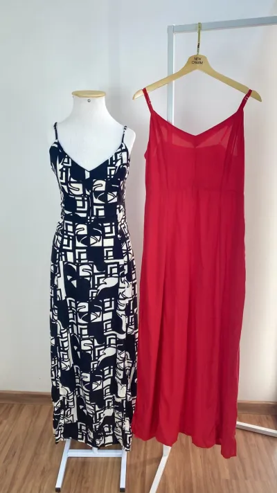 VESTIDO ADULTO C/ALÇA LONGO