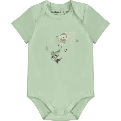 MALWEE — BODY MASCULINO INFANTIL MANGA CURTA