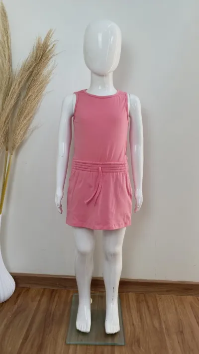 CONJUNTO FEMININO INFANTIL SM+SHRT