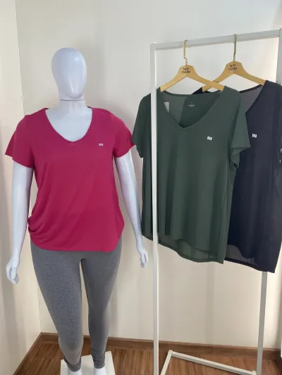 BLUSA FEMININO ADULTO SEM MANGA MULLET