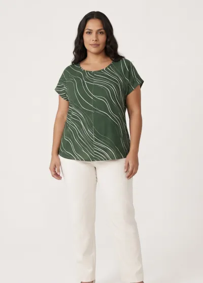 MALWEE — BLUSA FEMININO ADULTO MANGA CURTA SLIM