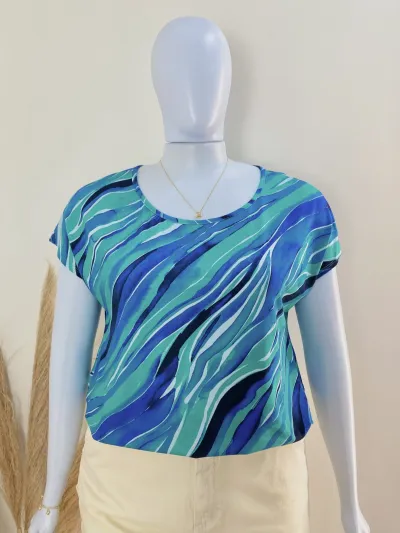 BLUSA FEMININO ADULTO SEM MANGA