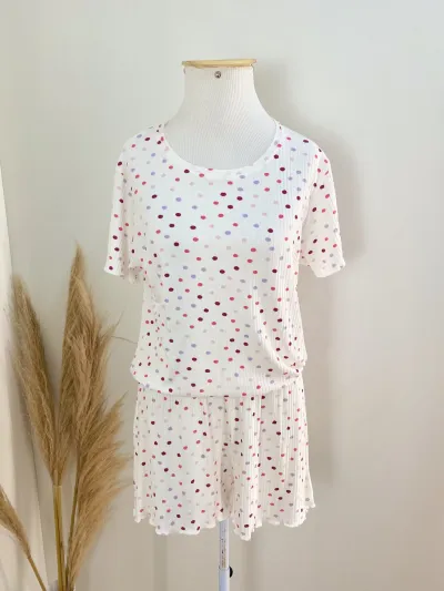 PIJAMA FEMININO ADULTO SEM MANGA