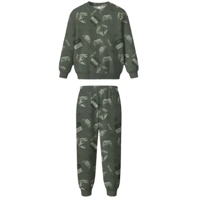 MALWEE — CONJUNTO MASCULINO INFANTIL MANGA LONGA+CALÇA