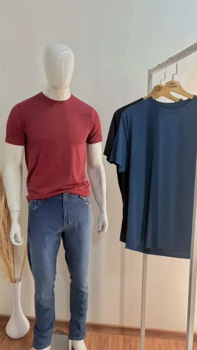 CAMISETA MASCULINO ADULTO SEM MANGA DRY