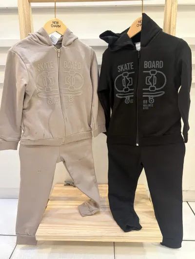 CONJUNTO MASCULINO INFANTIL JAQUETA+CALÇA