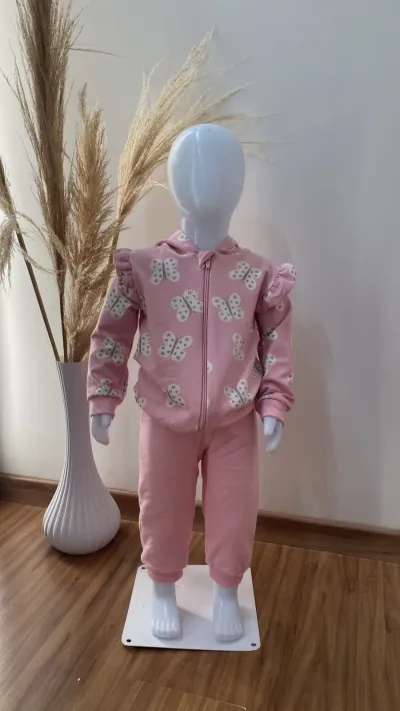 CONJUNTO FEMININO INFANTIL MANGA LONGA+CALÇA