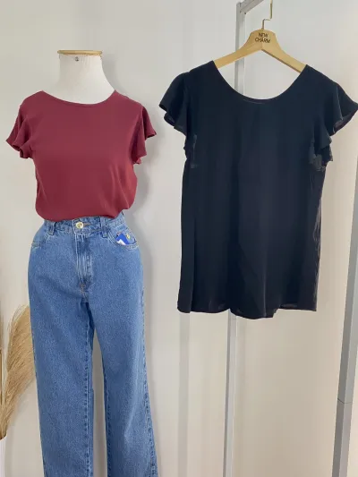 BLUSA FEMININO ADULTO SM EVASE