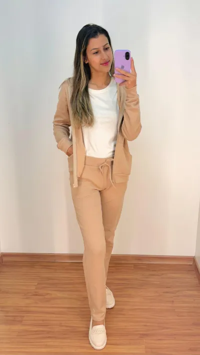 JAQUETA FEMININO ADULTO C/CAPUZ