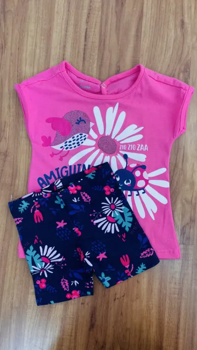 CONJUNTO FEMININO SEM MANGA MALWEE