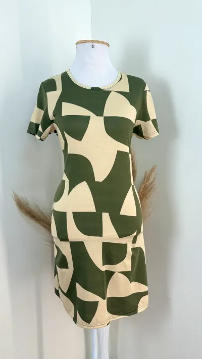 VESTIDO FEMININO ADULTO SEM MANGA