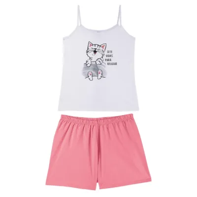 MALWEE — PIJAMA FEMININO C/ALCA R09