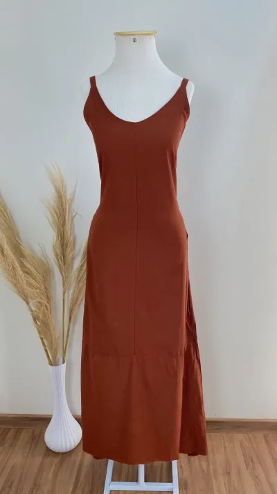 VESTIDO FEMININO ADULTO C/ALÇA LG