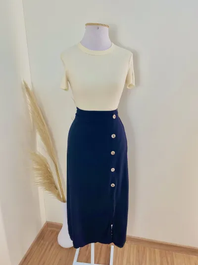 SAIA FEMININO ADULTO MIDI