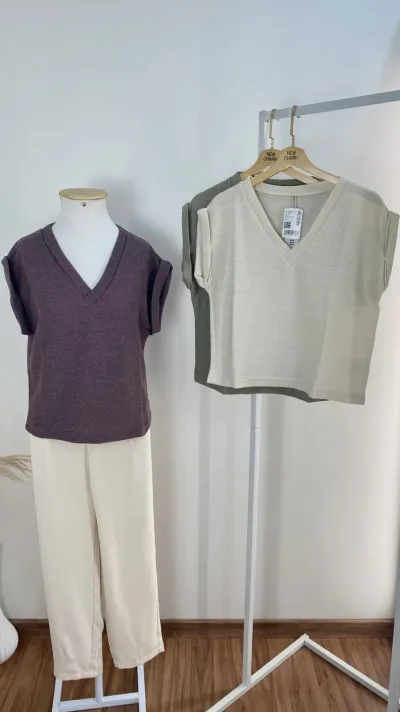 BLUSA FEMININO ADULTO SM