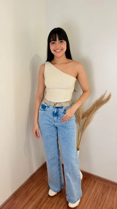 MARIALÍCIA — TOP FEMININO ADULTO NULA MANGA