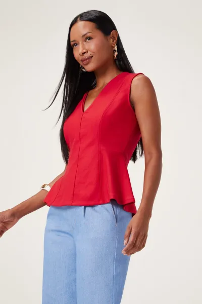 MARIALÍCIA — BLUSA FEMININO ADULTO SEM MANGA