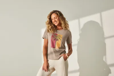 MARIALÍCIA — BLUSA FEMININO ADULTO MANGA CURTA
