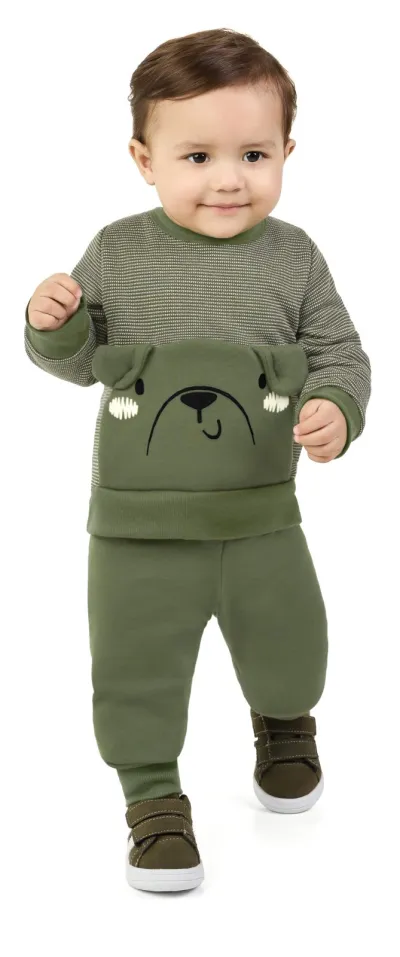 MARLAN — CONJUNTO MASCULINO INFANTIL CASACO+CALÇA