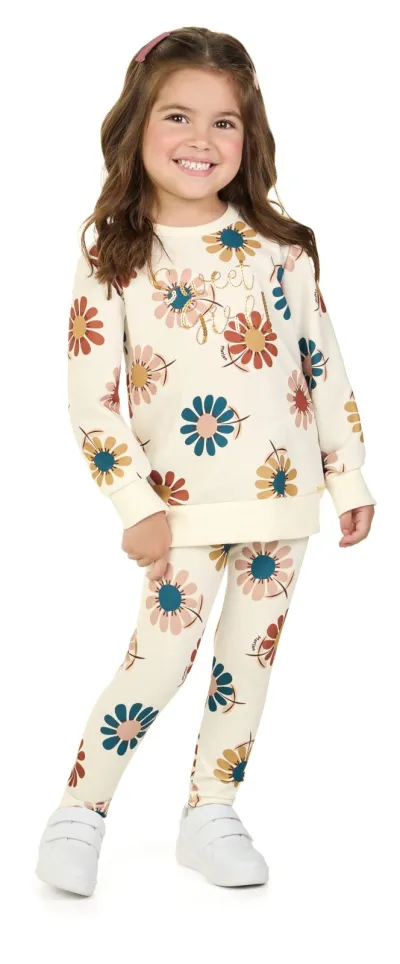 MARLAN — CONJUNTO FEMININO INFANTIL CASACO+CALÇA