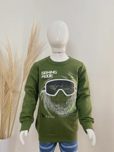 CASACO MASCULINO INFANTIL MOLETOM