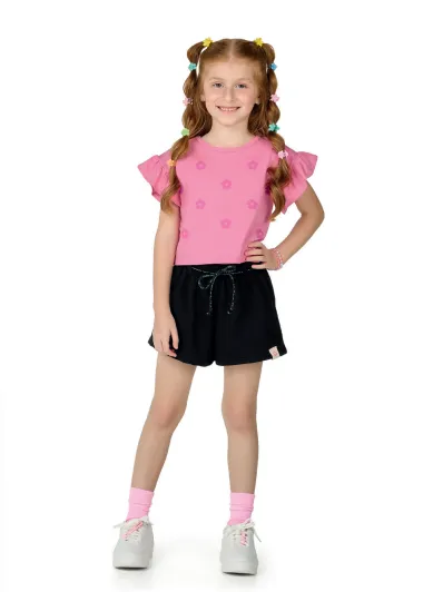 MARLAN — BLUSA FEMININO INFANTIL SEM MANGA