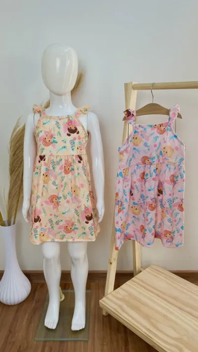 VESTIDO FEMININO INFANTIL SM