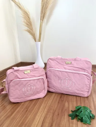 KIT BOLSA E FRASQUEIRA FEMININO