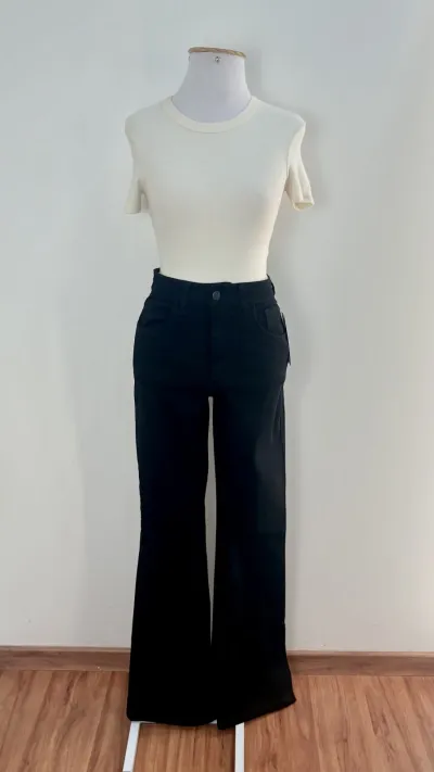 CALÇA FEMININO ADULTO FLARE COS ALTA