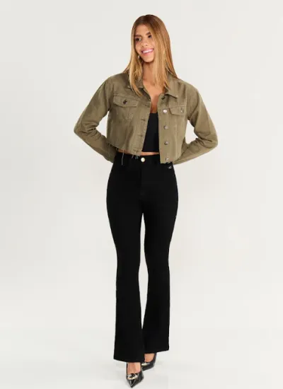 MAX DENIM — CALÇA FEMININO ADULTO FLARE PETIT