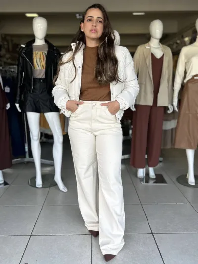 CALÇA FEMININO ADULTO WIDE LEG LEG