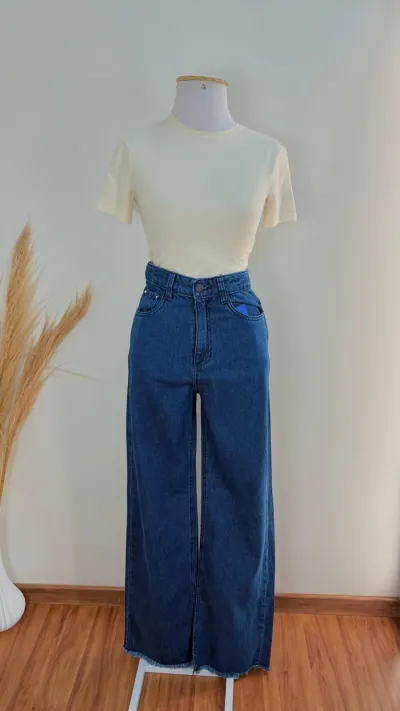 CALÇA FEMININO WIDE LEG LEG