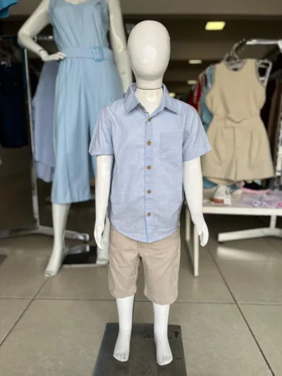 BERMUDA MASCULINO INFANTIL RETA