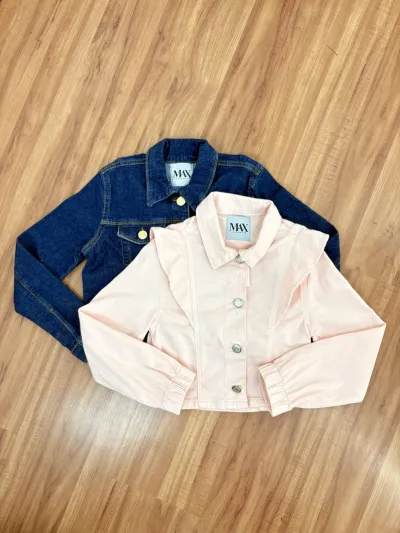 JAQUETA FEMININO INFANTIL CROPPED R03
