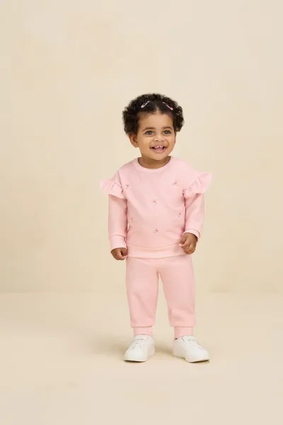 MILLI&NINA — CONJUNTO FEMININO INFANTIL CASACO+CALÇA