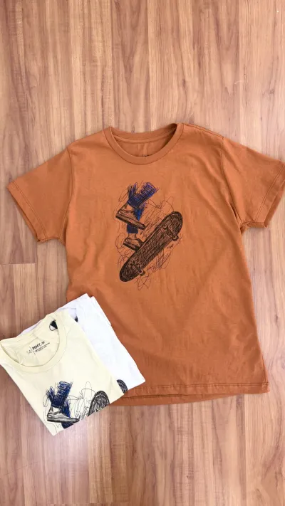 CAMISETA MASCULINO INFANTIL SEM MANGA