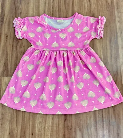 VESTIDO FEMININO INFANTIL SEM MANGA R114