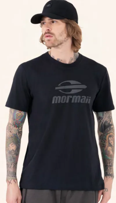 MORMAII — CAMISETA MASCULINO ADULTO MANGA CURTA