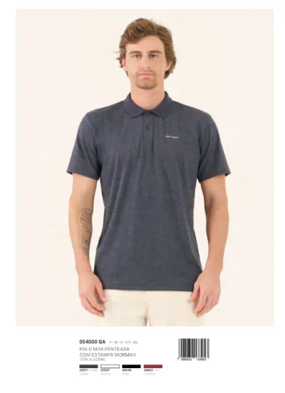 POLO MASCULINO SEM MANGA R112