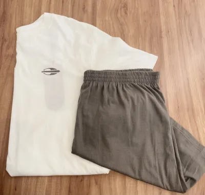 PIJAMA MASCULINO ADULTO SEM MANGA+SHORTS
