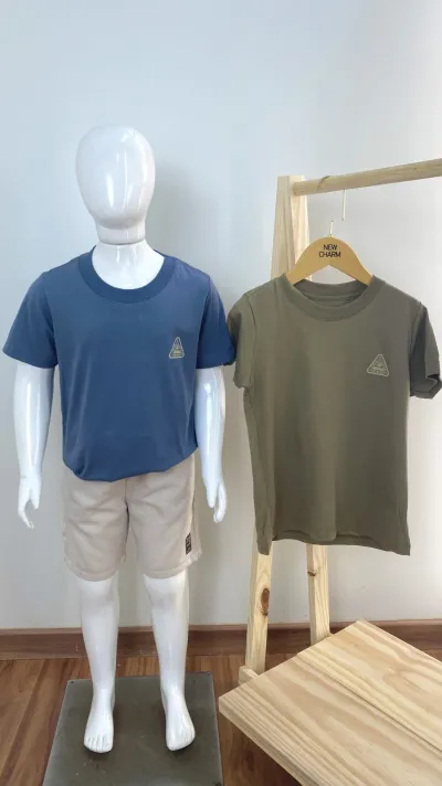 CAMISETA MASCULINO INFANTIL SEM MANGA